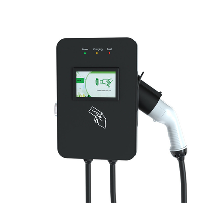 Equipamento de carregamento de veículos elétricos de 7 kW com ecrã táctil