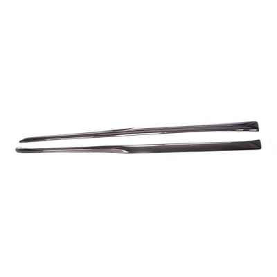 225*20*24cm Fibra de carbono Proteção lateral saia lateral para Mercedes Benz W205 C205 Sport
