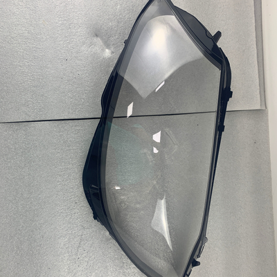 Modelo de carro Para Benz C-CLASSE W205 Peças para automóveis Capa de plástico de vidro Superfície LED