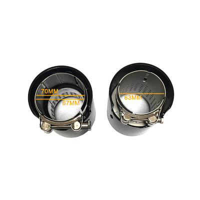 Fibra de carbono de cauda traseira do tubo de escape para BMW Série M 1234567 Modificação
