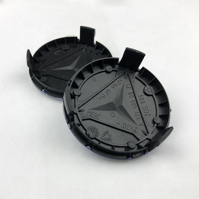 Preto Azul 75mm Rodas de aro Hub Caps Rodas Centro Caps Para Mercedes Benz A1714000025