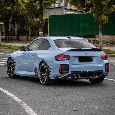 Splitter de estilo MP de carbono seco para BMW G87 M2 combinação perfeita de estilo e função
