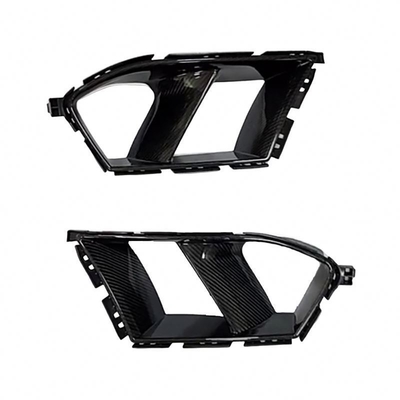 Substitua/repara MP Style Pre-Preg Fibra de Carbono Seca Vents Front Bumper Para BMW Série 3 G80 M3 G82 M4