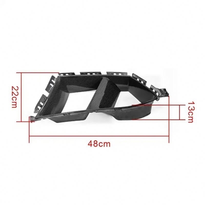 Substitua/repara MP Style Pre-Preg Fibra de Carbono Seca Vents Front Bumper Para BMW Série 3 G80 M3 G82 M4