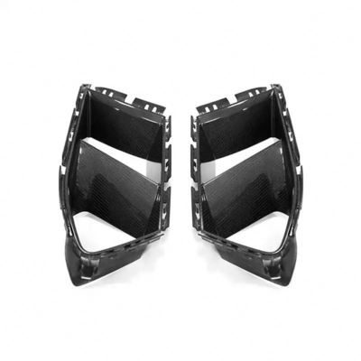 Substitua/repara MP Style Pre-Preg Fibra de Carbono Seca Vents Front Bumper Para BMW Série 3 G80 M3 G82 M4