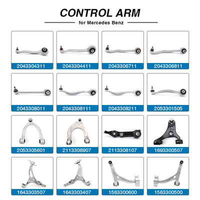 Peças sobressalentes de aço para automóveis da Mercedes Benz W203 W204 W210 W211 W212 W124 W220 W221 W639