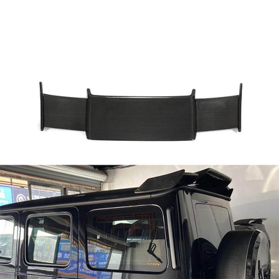 Prepreg Dry Carbon Fiber Rear Roof Spoiler Wing para Mercedes-Benz G550 G63 AMG 2019-2021