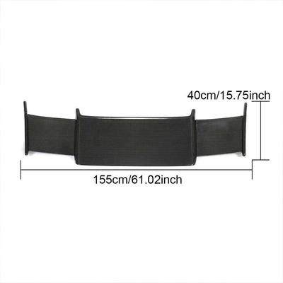 Prepreg Dry Carbon Fiber Rear Roof Spoiler Wing para Mercedes-Benz G550 G63 AMG 2019-2021