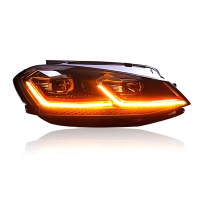 Experimente os mais recentes faróis sequenciais de estilo LED Tipo 7.5 para VW Golf Mk7 2013-2020
