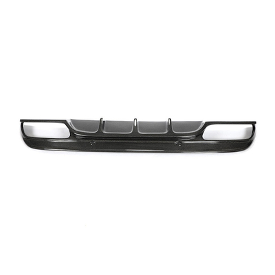 Fibra de carbono real parafusor traseiro difusor de lábio para Mercedes Benz W205 C250 Sport C43 C63 AMG 2015 2019