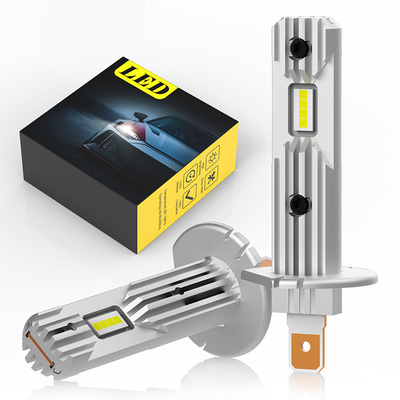 10 watts faróis LED 10000Lm H8 H10 H7 H1 H11 H16 9005 9006 9012 Com lâmpadas LED