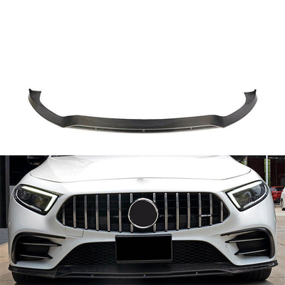 100% testado Fibra de Carbono Front Bumper Spoiler Lip para Mercedes Benz CLS CLS400 Sport