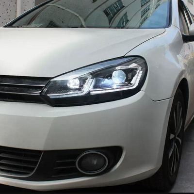 VW Golf 6 Farol LED Lâmpada de sinal DRL HID Bi Xenon Acessórios para automóveis para 2008-2012