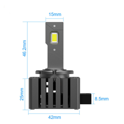 Canbus D1S LED Car LED lâmpadas de farol e de longa duração -40- 110C Duração de vida 50000 horas