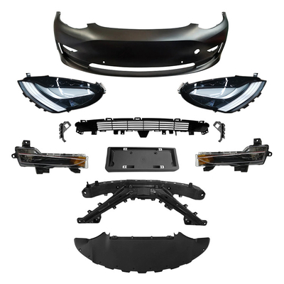 Lâmpada dianteira do pára-choque Grille Automático OEM 1084168-SO-5-E Para Tesla MD3 2020 2021 Imagem a cores