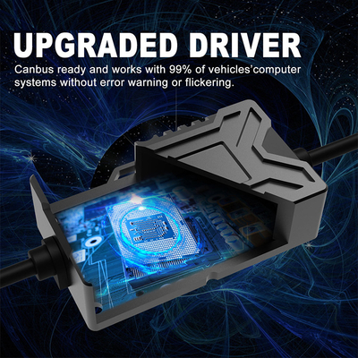 Experimente a potência de 180W 30000Lm Led H4 Super Bright Car Light Bulbs para todos os carros