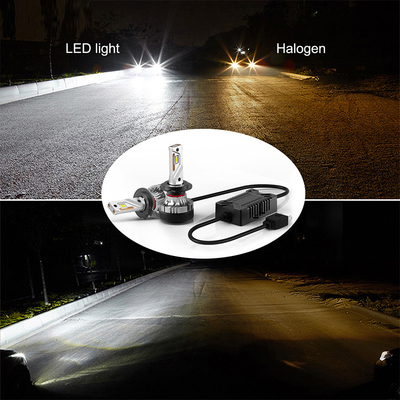 Experimente a potência de 180W 30000Lm Led H4 Super Bright Car Light Bulbs para todos os carros