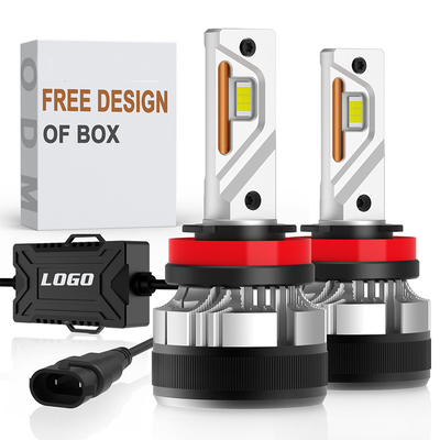 G12W-H4/H19 Sistema de iluminação automática H7 H11 H4 Faróis LED lâmpada 9006 Farol LED lâmpadas para veículos automóveis