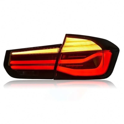 Luz traseira LED de 36w Para BMW 3 F30 F35 Com sinal de virada de streamers e compatibilidade com carros