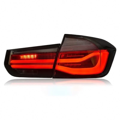 Luz traseira LED de 36w Para BMW 3 F30 F35 Com sinal de virada de streamers e compatibilidade com carros
