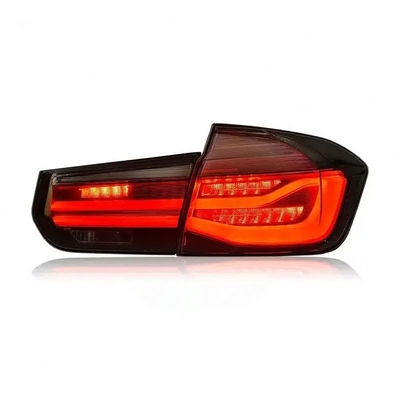 Luz traseira LED de 36w Para BMW 3 F30 F35 Com sinal de virada de streamers e compatibilidade com carros