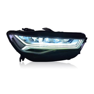 C7P Luz de dia LED Matriz Faróis de montagem para A6L Modificado para Audi A6L