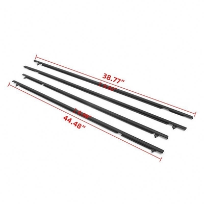 Large Stock Rubber Car Door Weather Strip para Honda Civic 72950-Sna-A01 72910-Sna-A01
