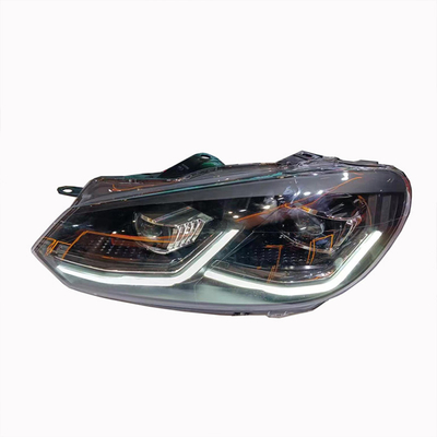 Ano 2009-2013 Golf 6 Faróis VW VI ajustados com Halogênio para Xenônio / personalização LED