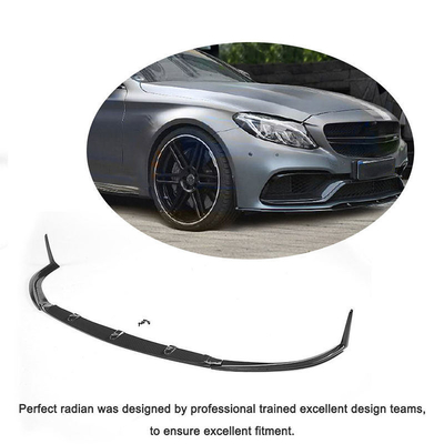 Limpado frontal de fibra de carbono para Mercedes Benz C63 AMG 2 portas 2015-2019 100% testado