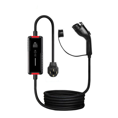 Interface CCS Padrão Carregador de Carros Elétricos Smart 16A Tipo 2 Portátil para Casas Europeias