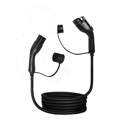 Cable de comprimento 5M Carro elétrico Tipo 2 para Tipo 1 cabo de carregamento de EV 32A 250V 5x6.0mm2 0.5mm2