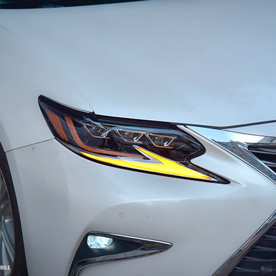 2013-2017 Aplicável 12V Led Three-Eye Head Lamp Head Light Para Modificar Lexus Es