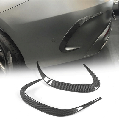Ventosas de pára-choques traseiras de fibra de carbono para Mercedes Benz C217 S500 S63 S65 AMG 2014-2018
