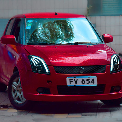 Faróis de montagem Lâmpada de cabeça LED Para Suzuki Swift 2006-2016 Outro modelo de ano