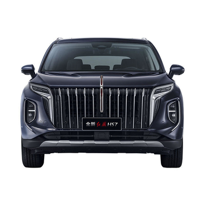 2022 2023 Hongqi Hs7 Carro a gasolina com luz diurna LED e radar frontal 4 traseiro 4