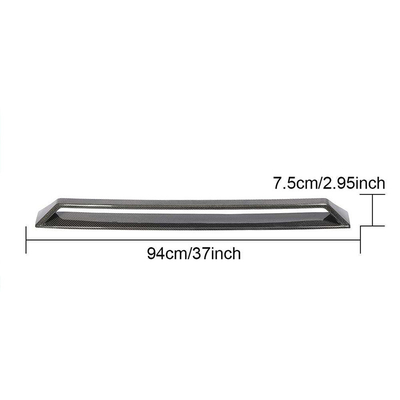 Testado Fibra de Carbono Real Frente Centro Grille Vent Trims Para Mercedes Benz W463 W464 G55 G63 AMG 2019 2020