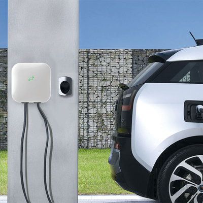 Substituição/reparação Propósito Carregador de veículos elétricos de tipo 2 de 7 kW Wallbox com carregador de cartão RFID/APP Opcional