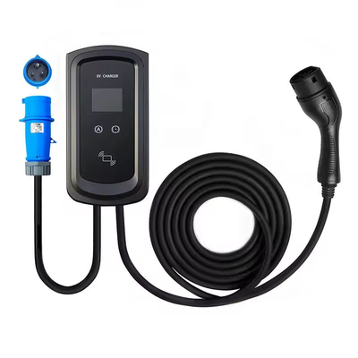 Estação de carregamento de veículos elétricos domésticos 16A 32A Tipo2 Estação de carregamento de caixa de parede para substituição/reparação