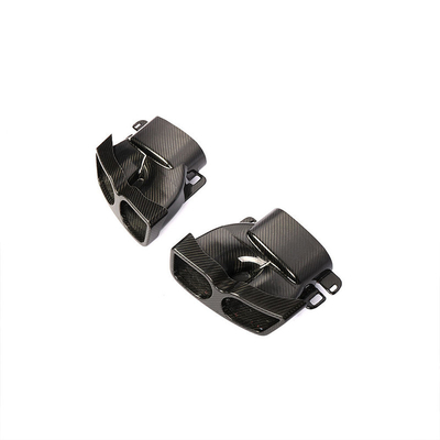 Outro ano tubos de escape de fibra de carbono seca W205 para Mercedes Benz W213 W218 W222 GLE GLC CLA 2019