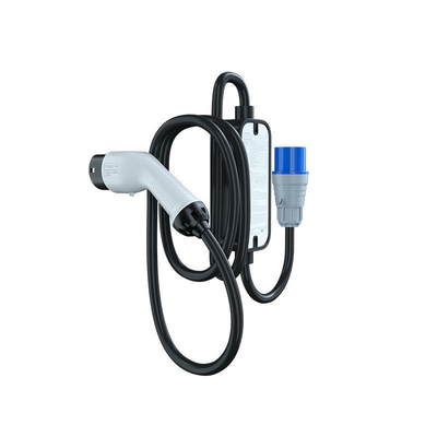Carregador de veículos elétricos portátil de 7 kW para carregamento a bordo a uma temperatura ambiente de -30°C a 50°C