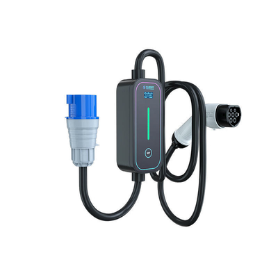 Carregador de veículos elétricos portátil de 7 kW para carregamento a bordo a uma temperatura ambiente de -30°C a 50°C