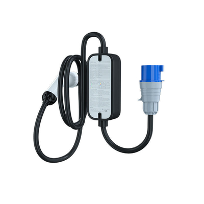 Carregador de veículos elétricos portátil de 7 kW para carregamento a bordo a uma temperatura ambiente de -30°C a 50°C