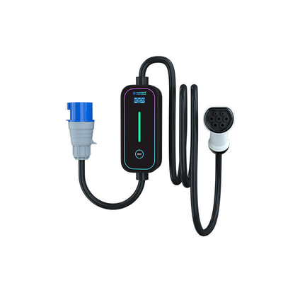 Carregador de veículos elétricos portátil de 7 kW para carregamento a bordo a uma temperatura ambiente de -30°C a 50°C