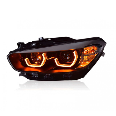 2015-2018 Ano aplicável Lâmpada dianteira LED com sinal de viragem dinâmica para BMW Série 1 F20