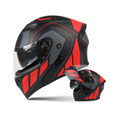 Casco de motocicleta de fibra de carbono branco acessível para 57-58cm Protecção final da cabeça
