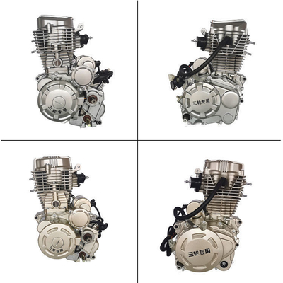 Montagem de motores de trike de ferro fundido branco para substituição de motores de três rodas superiores