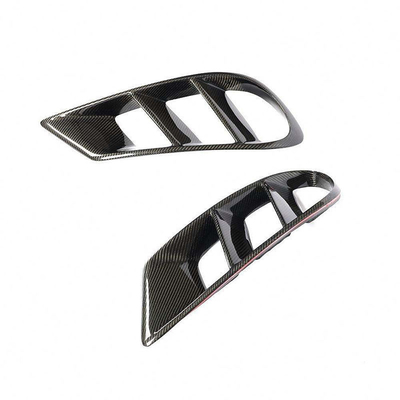 Carbon Front Bumper Air Vents Cover Para Mercedes Benz Cls W218 Funcionalidade Superior