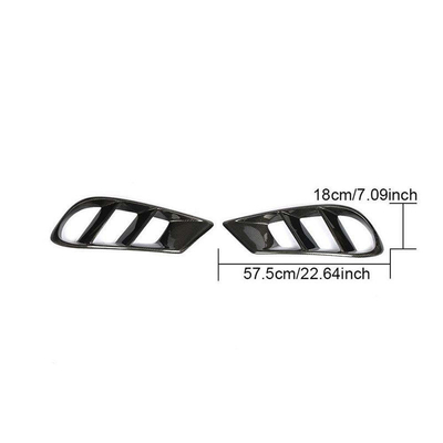 Carbon Front Bumper Air Vents Cover Para Mercedes Benz Cls W218 Funcionalidade Superior