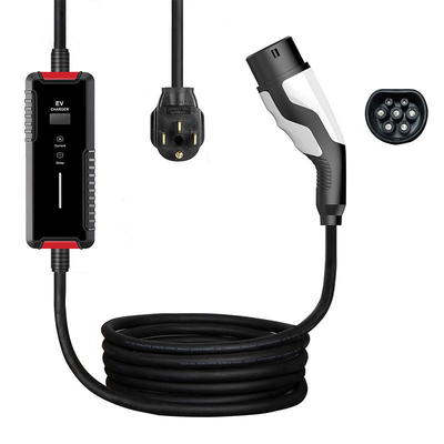 Cable de carregamento rápido de carro EV portátil com 5x6.0mm2 2x0.5mm2 Cable Spec