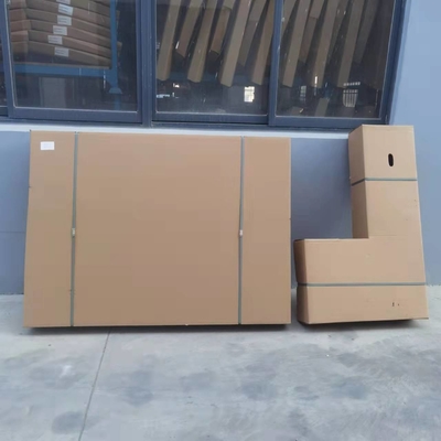 Manobra de porta de aço de alta resistência para montagem de vidro de porta fácil Remover e montar